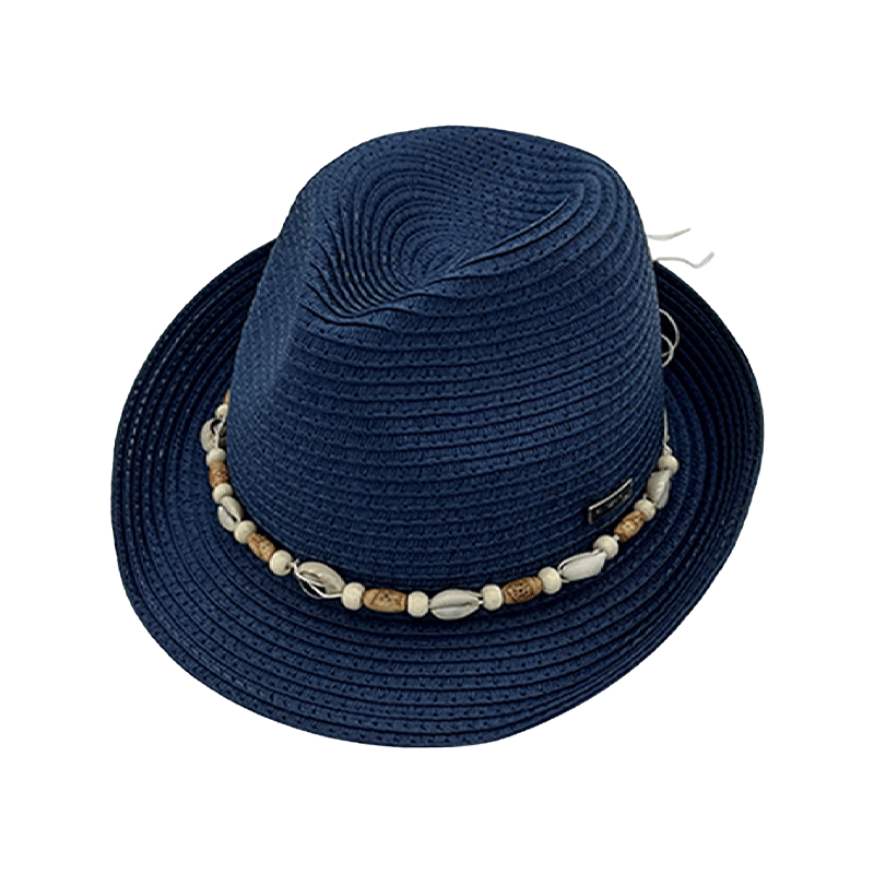 Lightweight Paper Fedora Hat for Casual Business Wear