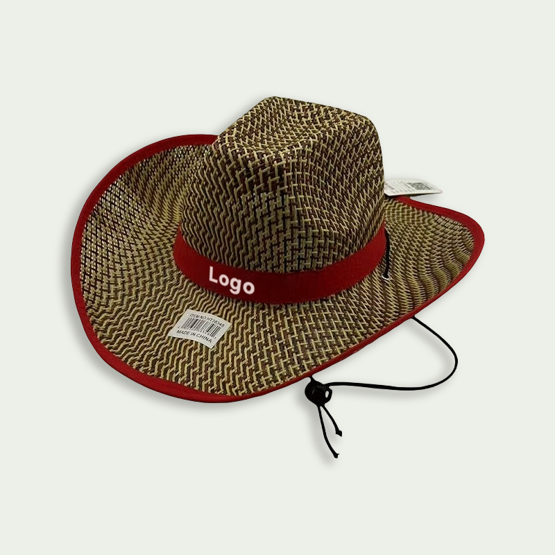 Paper Straw Hat Cowboy Cowgirl Hat Unisex Party