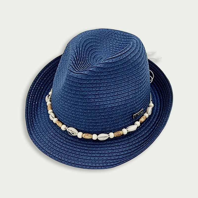 Lightweight Paper Fedora Hat for Casual Business Wear