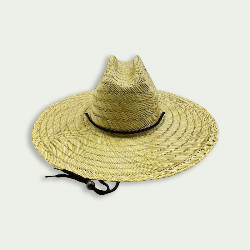 OEM Natural Straw Lifeguard Outdoor Hat